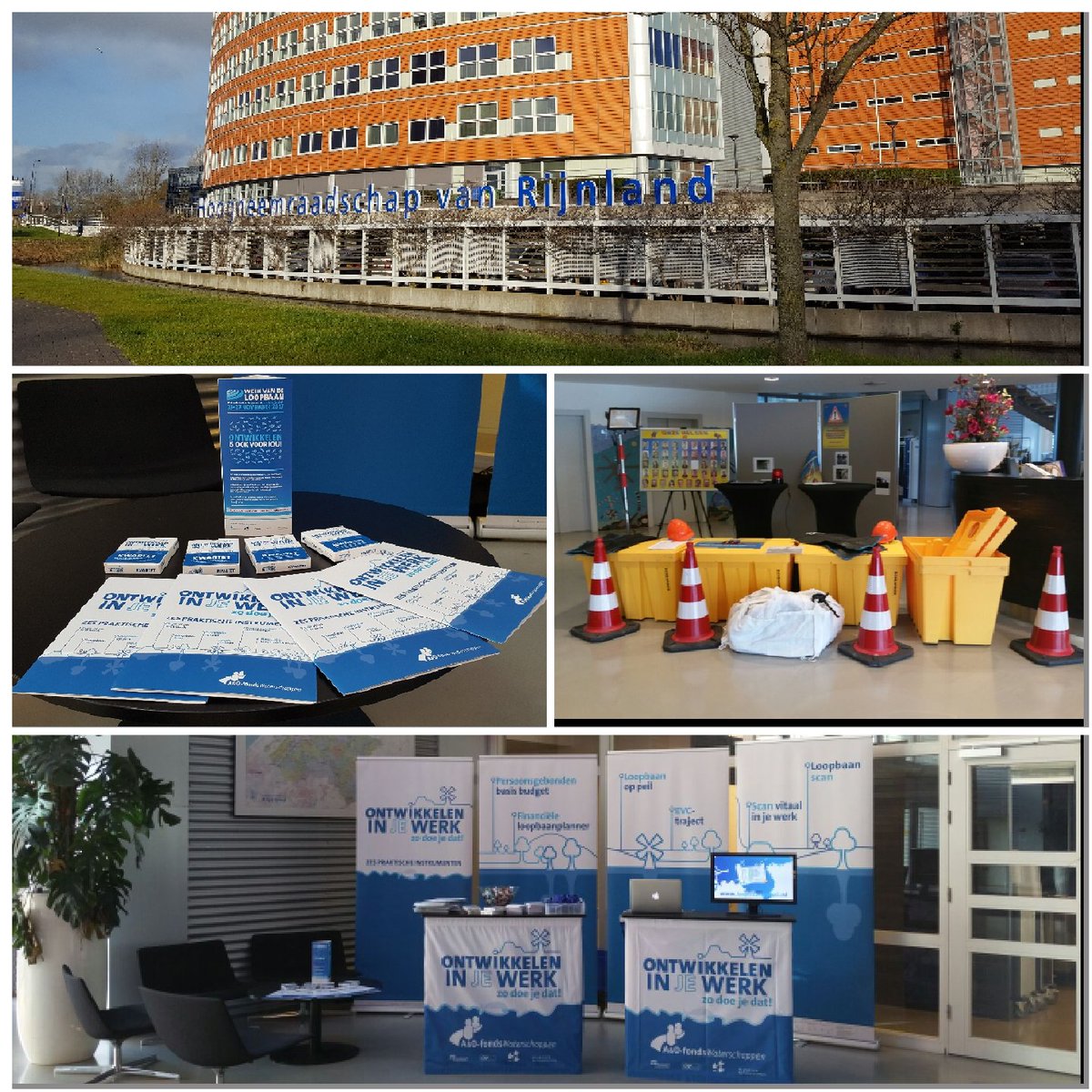 #Weekvandeloopbaan is ook gestart  <a href="/HHRijnland/">Hoogheemraadschap van Rijnland</a>