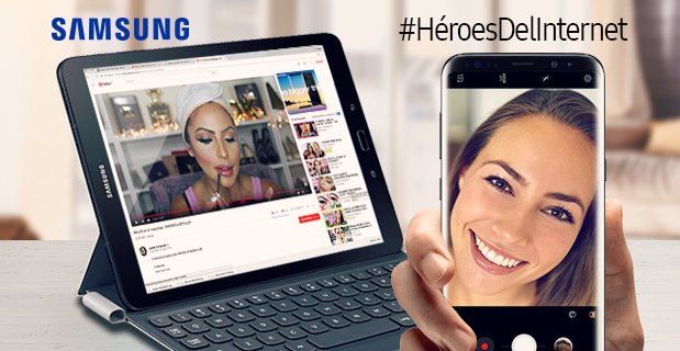 SamsungChile's tweet photo. ¡Para cada pregunta hay un tutorial! Un RT para esos grandes #HéroesDeInternet que nos llenan de sabiduría con sus videos. https://t.co/CCyWkrNULr
