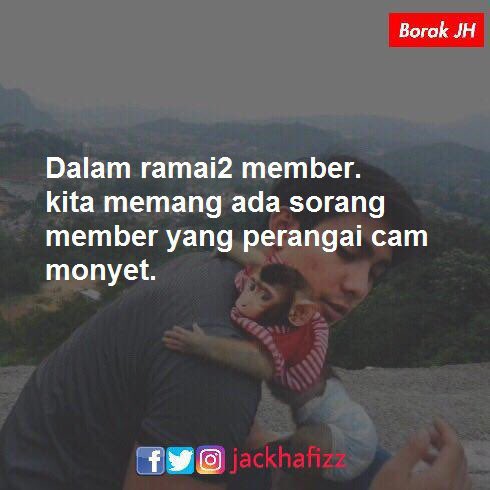 betul ke bohong? 🦍🐒
.
tah sikitmember korang tu. 😅
#borakJH