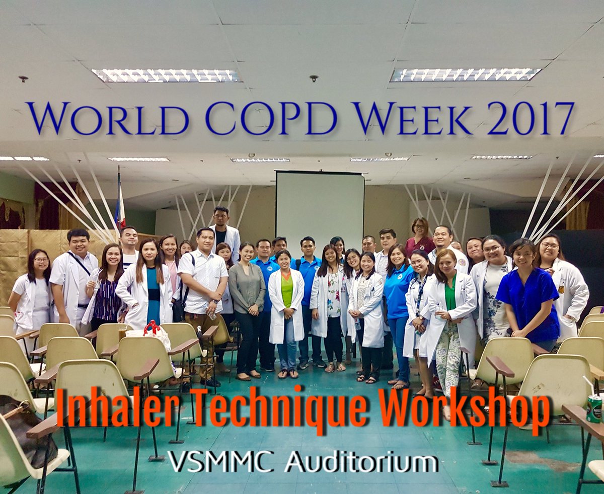 peterblanco's tweet photo. Improper inhaler technique is a common and a correctable factor of frequent ER visits due to asthma exacerbations.
#WorldCOPDWeek #COPD #pccp2017 https://t.co/KZSVgoXJON
