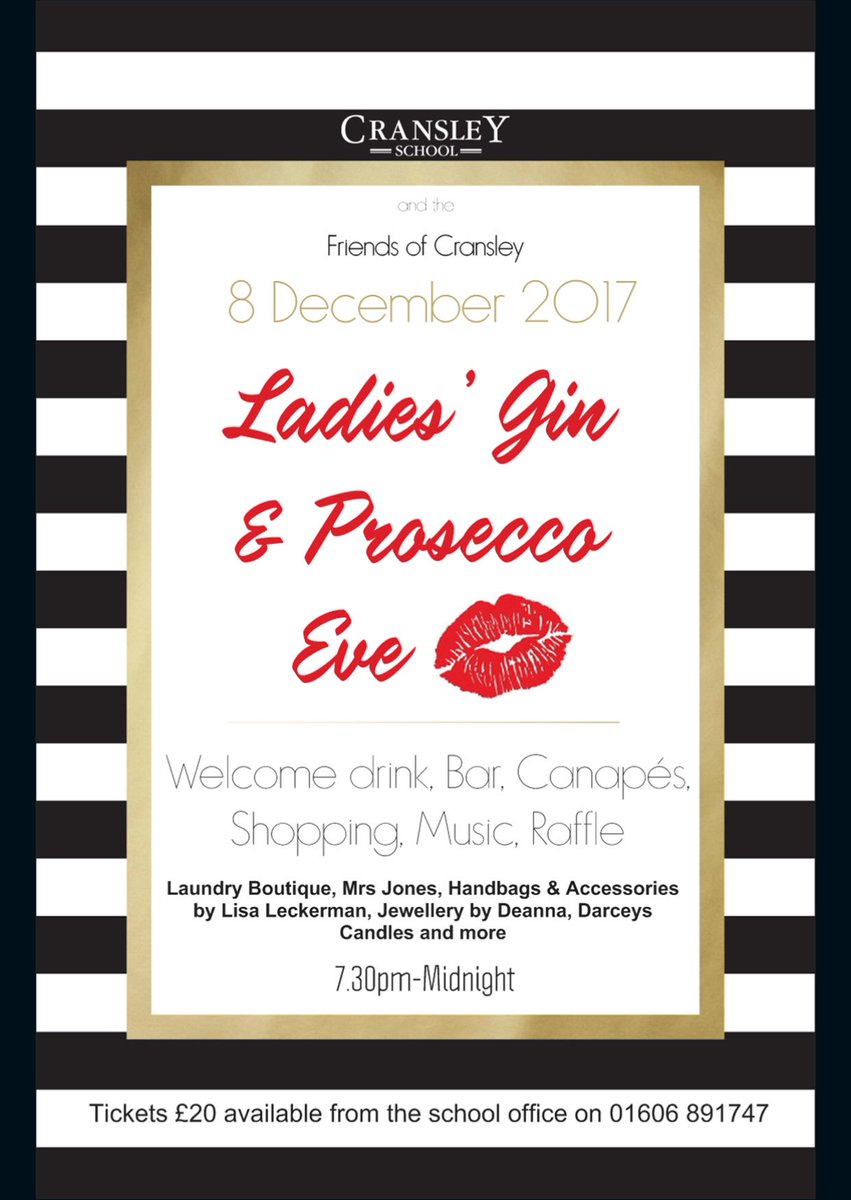 CransleyFriends's tweet photo. We’re all excited about this one! #gin #fizz #ladiesnight https://t.co/P2wlTRMl7P