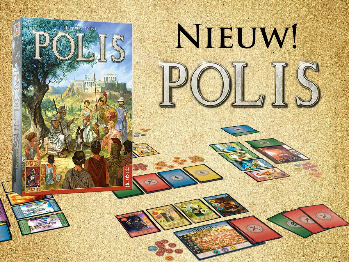 999 Games on Twitter: "Nieuw bij 999 Games: Polis. Een dynamisch ontwikkelingskaartspel. informatie: https://t.co/5pMub7gQ5T https://t.co/0QyvJ1xJZy" /