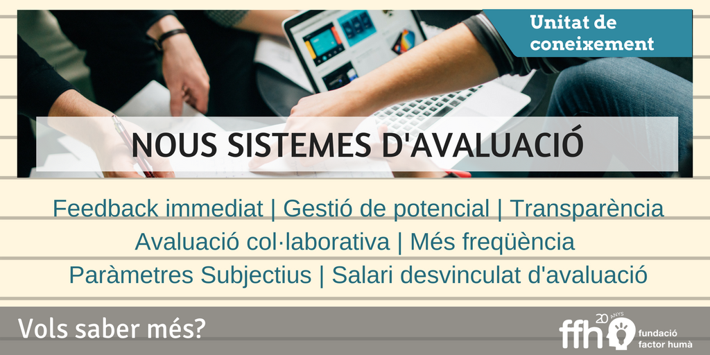 FundFactorHuma's tweet photo. Unitat de coneixement: Nous sistemes d’ #avaluació https://t.co/wxgRMS50Rl #rrhh #acompliment #rendiment #retribució https://t.co/mBJJ8poVAr