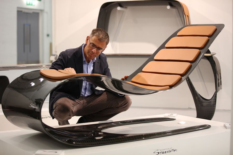 This year's #100design Emerging Brands section saw a strong line-up of newly established design talent including <a href="/Essenceofstreng/">Essence of Strength</a> gravity defying contemporary furniture