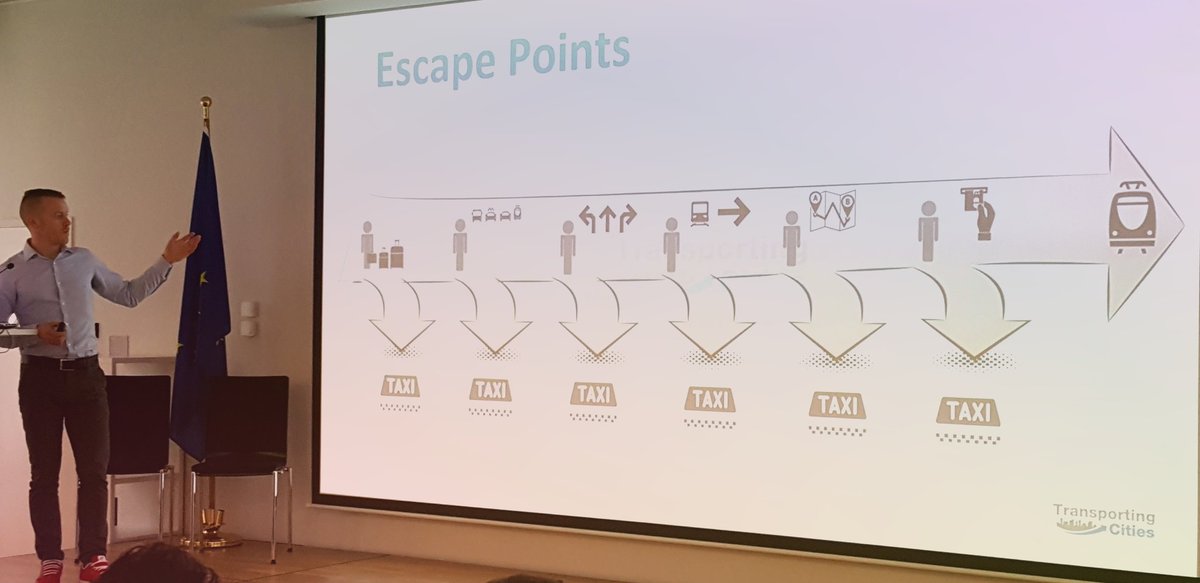 Choo Choo LaRue (@choochoolarue) on Twitter photo Liam Henderson <a href="/railinnovate/">Rail InnovationGroup</a> <a href="/TransportingCty/">Transporting Cities</a> - every time we make the public transit connection more difficult, we risk losing the passenger to the taxi @globalairrail #ARCGARA17 Liam Henderson <a href="/railinnovate/">Rail InnovationGroup</a> <a href="/TransportingCty/">Transporting Cities</a> - every time we make the public transit connection more difficult, we risk losing the passenger to the taxi @globalairrail #ARCGARA17