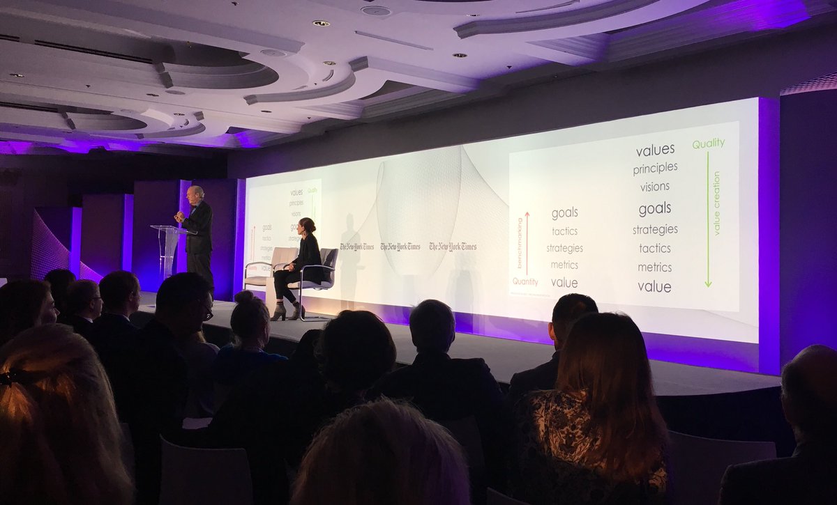 “Most of the packaging in the world is made with no concern for recycling. This is becoming a crisis.” <a href="/billmcdonough/">William McDonough</a>, CEO of <a href="/CradletoCradle/">MBDC_C2C</a> #NYTluxury
