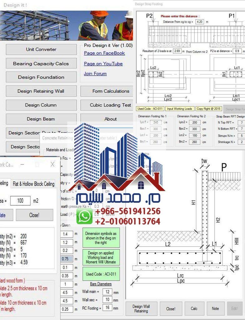 egyrevit's tweet photo. #برنامج #software #أخطاء_في_البناء #مبادرة #تصميم_انشائي #structural_design
#تصميم
جميع العناصر الانشائية مع إضافات اخرى #البرنامج سهل وبسيط الاستخدام حسب الأكواد العالمية #design علي الروابط
https://t.co/hI2l1t4rud
https://t.co/SL9RKjAIYV https://t.co/mW8uBTDfQR
