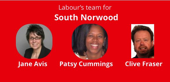 CroydonLabour's tweet photo. And congratulations to @avis_jane @PatsyjCummings and @CoopFraser who go forward as our three candidates for South Norwood. #DeliveringforCroydon https://t.co/p3S2iZj6GA
