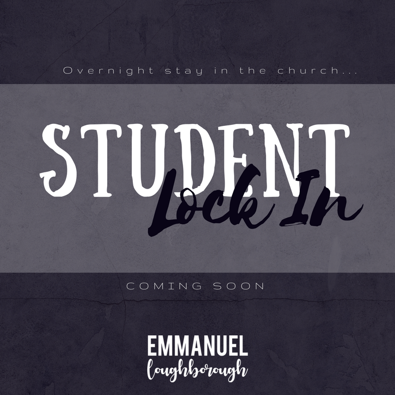 ECLStudents's tweet photo. S T U D E N T L O C K I N - COMING SOON #eclstudents #emmanuelloughborough #studentsjumpin #studentlockin https://t.co/bhQYogn9RB