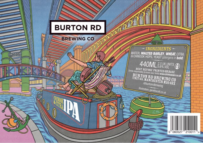 burtonrdbrewing's tweet photo. Here’s the final artwork for our IPA launching at the end of November. Well pleased. Cheers @GazScott1986 @ReasonablyGood https://t.co/0updTJ6Up4