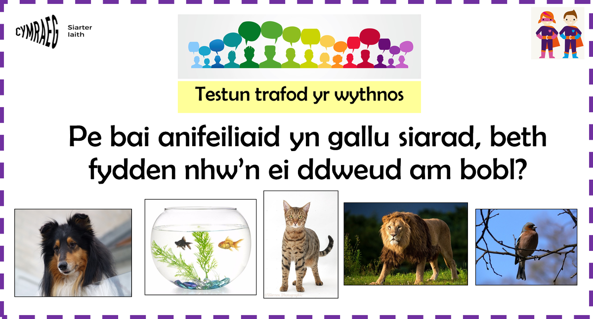 siarterFfaW's tweet photo. Testun trafod yr wythnos ysgolion FfaW! #trafod #Cymraeg #siarteriaith https://t.co/dM3HCH5ges