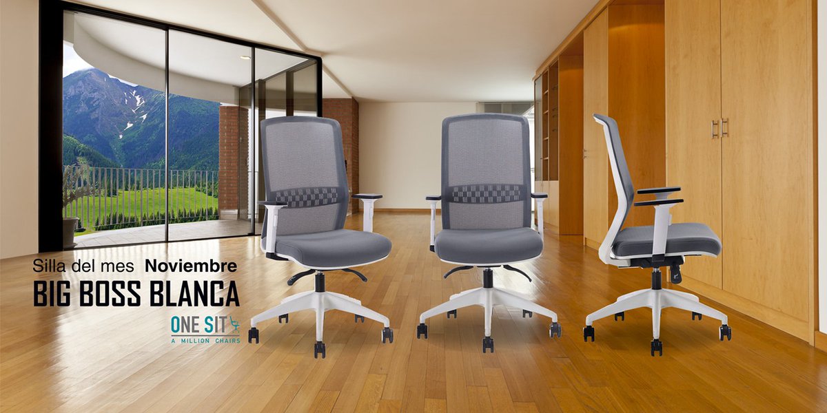 Silla Big Boss Blanca, la silla del mes en Contatto. Silla operativa de respaldo ergonómico en malla gris y apoyo lumbar regulable, además de una combinación de diseño funcional y moderno. Conoce más en :
contatto.cl/big-boss-blanca
#Contatto #Diseño #Ergonomia