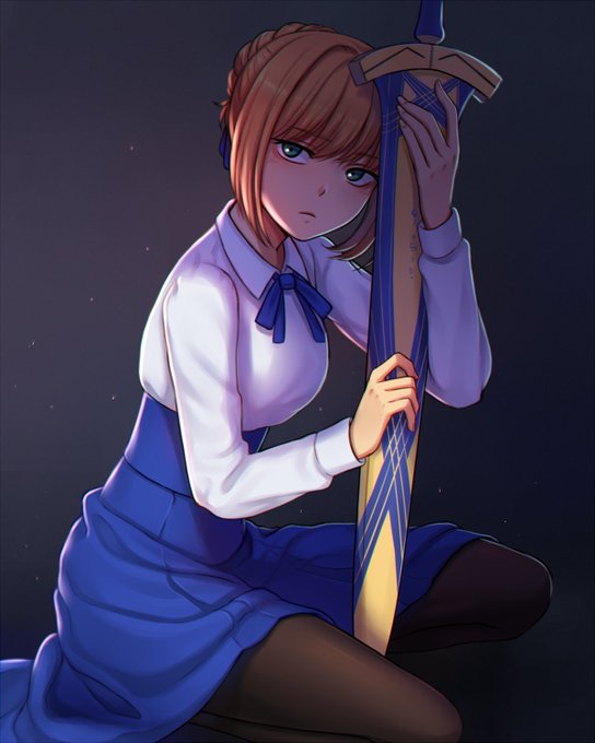 Tried to draw without lineart by cleaning sketch uwu 