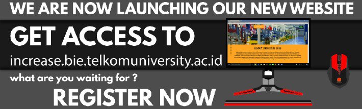 Here is the event that you've been waiting for! INCREASE 2018 presents the most challenging industrial event competition! Now it's time for you to create your team to join our competition!