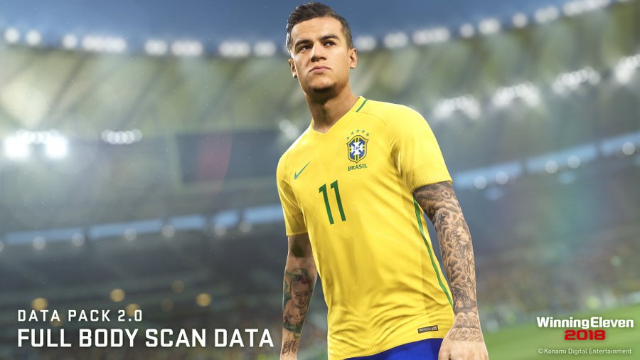 ウイイレ18 データパック2 0を 11月16日 木 より配信 スパイク スタジアム追加等 We ウイニングイレブン18 Amazon アマゾン 激安通販サイト
