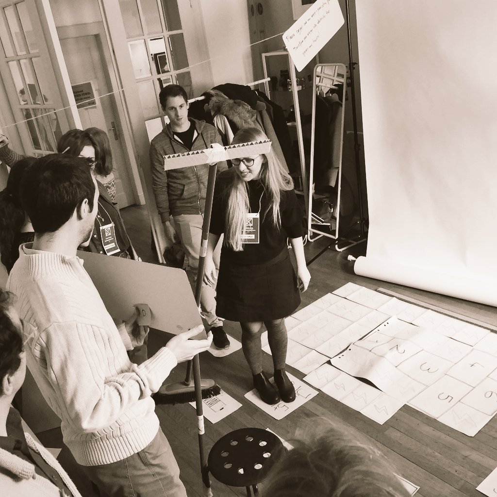 piogawel's tweet photo. Testing #prototypes during #gsusjam in #Luxembourg We had a lot of fun! #doingnottalking #servicedesign #designthinking #creativity #sustainability @artsquarelab_lu https://t.co/bxpluVm4ZC