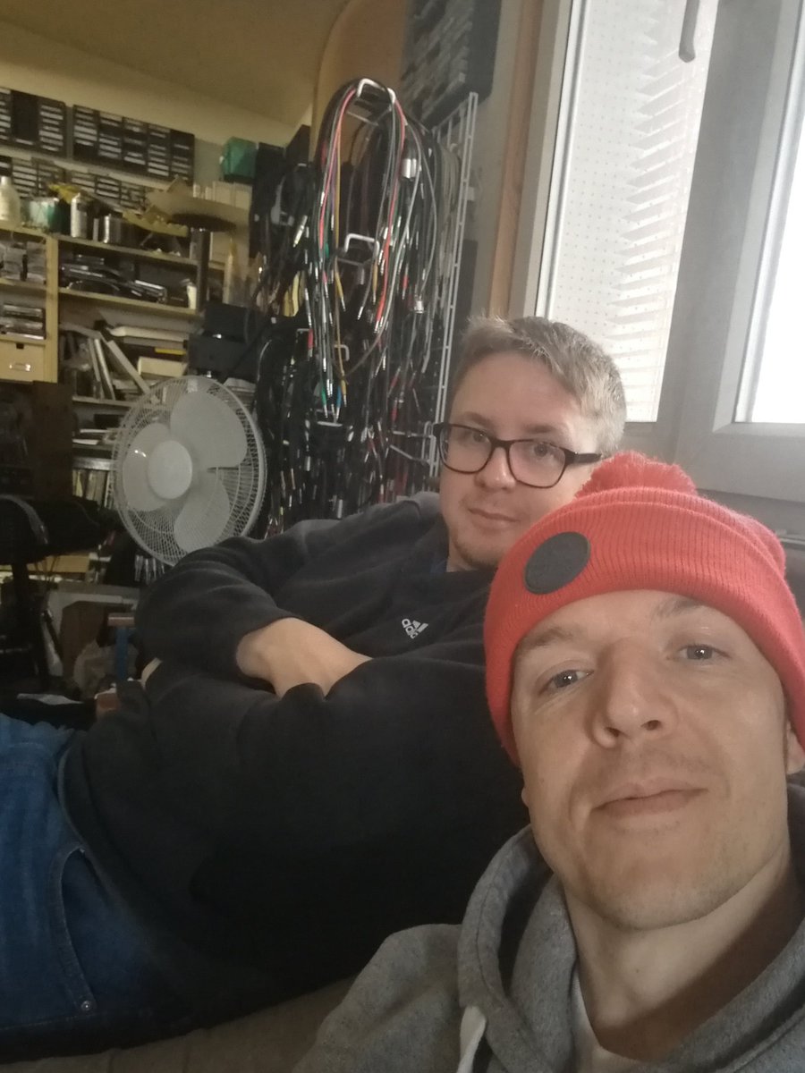 AndyQuinn_Fire's tweet photo. And we're off! First day of recording! With my good friend Mr Jonathan Francis! #unexpectedstar #firemanandy https://t.co/dKAswb3guy