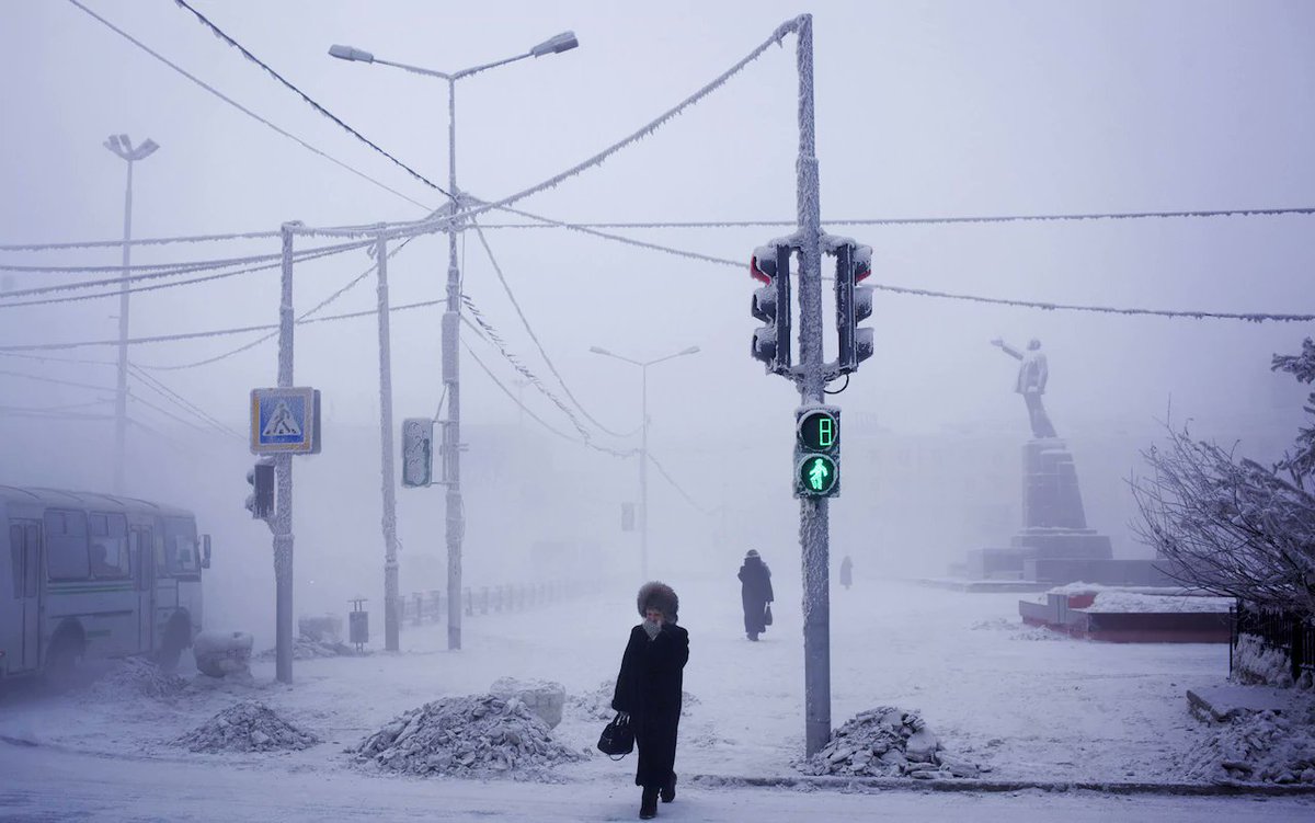 Welcome to Oymyakon, the coldest inhabited place on Earth telegraph.co.uk/travel/destina…