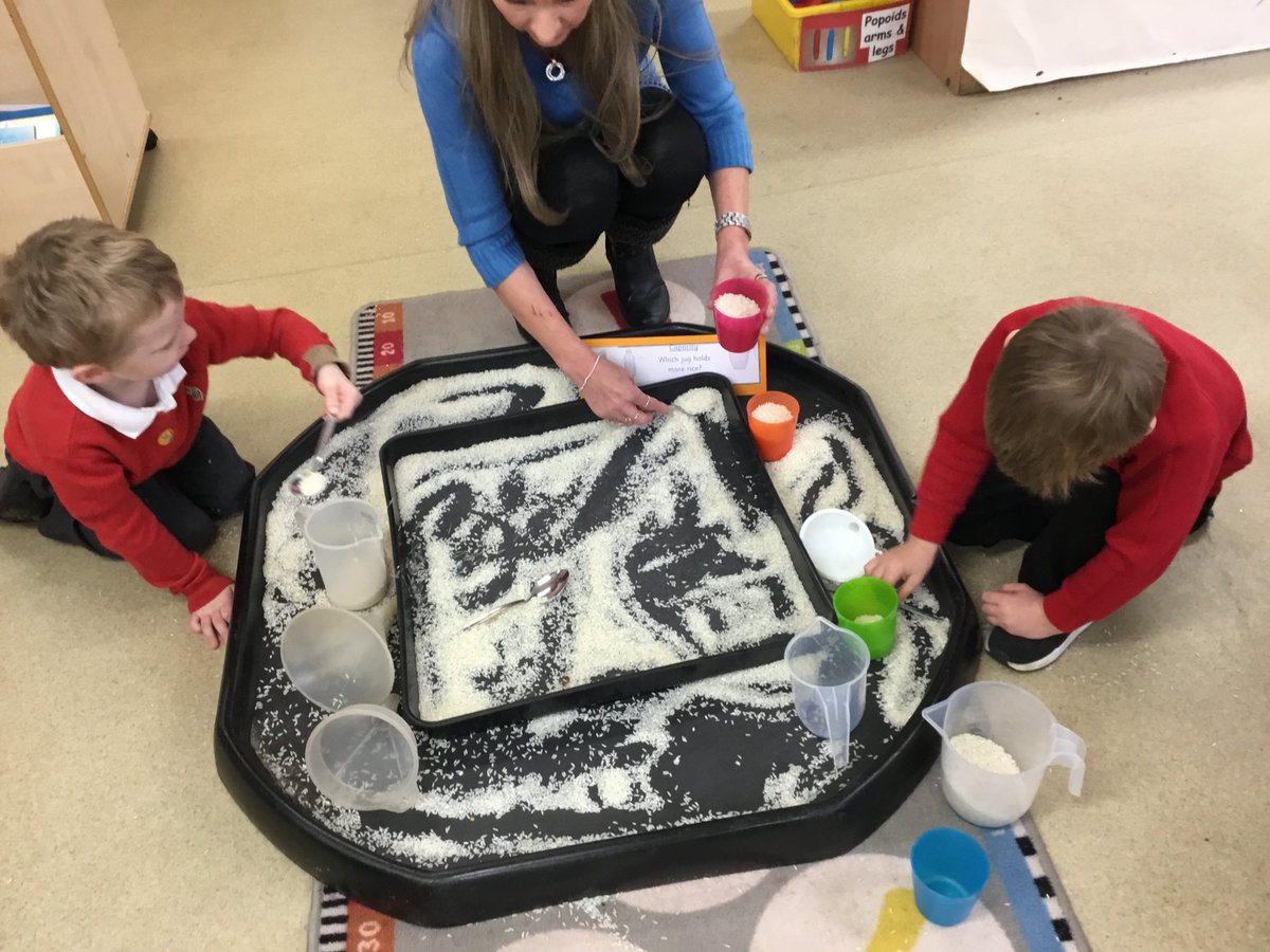 MendellPrimary's tweet photo. Monday morning is always busy in F1 - investigating capacity and pegging socks on the line into pairs today.
#selfinitiatedlearning #eyfs https://t.co/ely9ZftLyJ