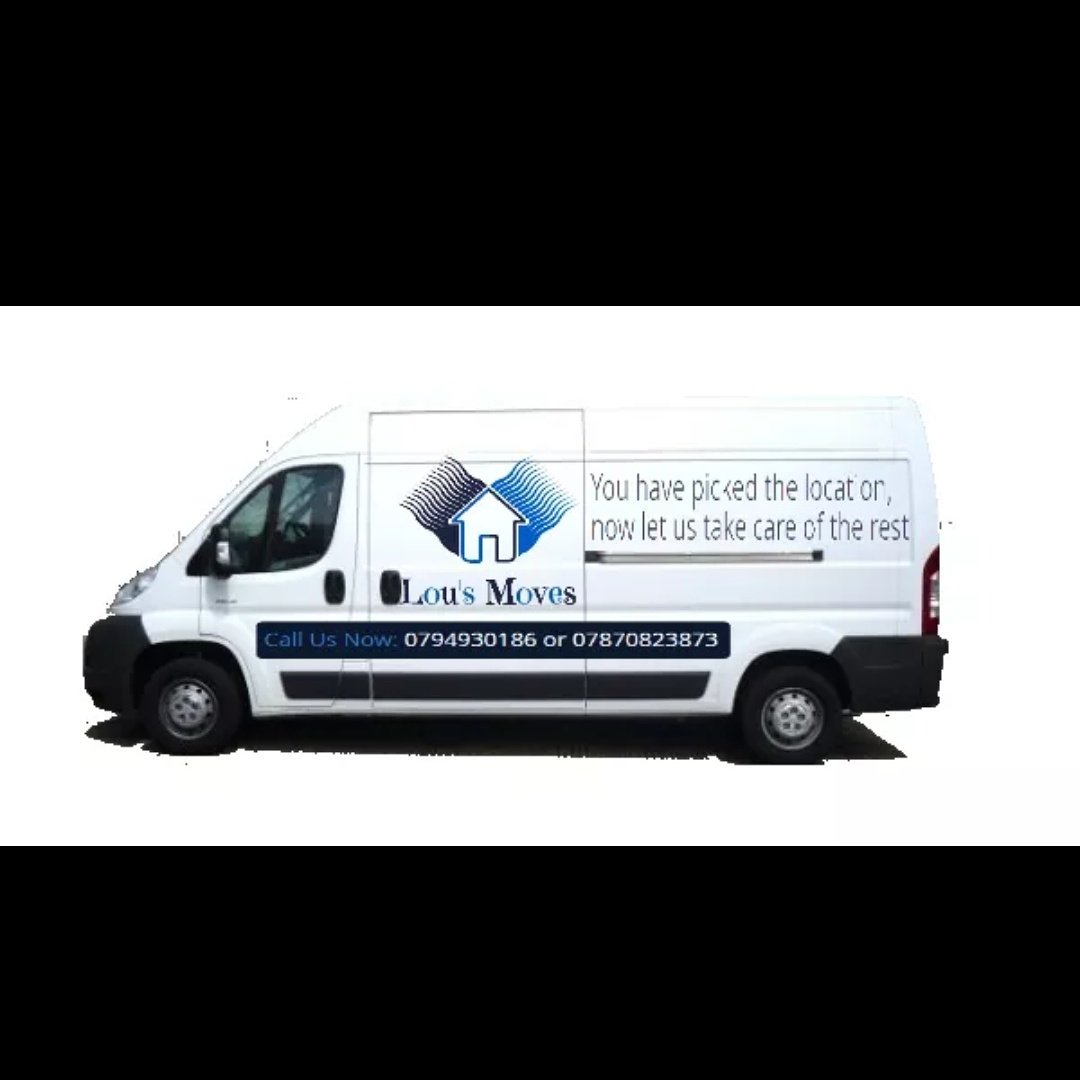 20% off all removals this week so  hurry up and book your free quote today simply by checking out lousmoves.co.uk or call our team on 07949030186 or 07870823873