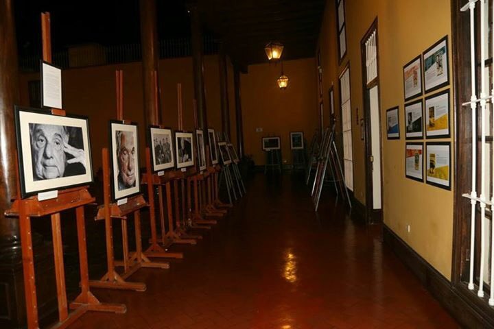 Junto con el Ministro de Cultura <a href="/cultura_py/">Cultura_py / Secretaría de Cultura de Paraguay</a> <a href="/griffithcultur1/">Fernando Griffith</a> inauguramos exposición homenaje a Augusto Roa Bastos Centenario en sucursal Trujillo <a href="/bcrpoficial/">Banco Central de Reserva del Perú - BCRP</a> en el marco <a href="/TrujilloFil/">FILTrujillo</a> Paraguay país invitado