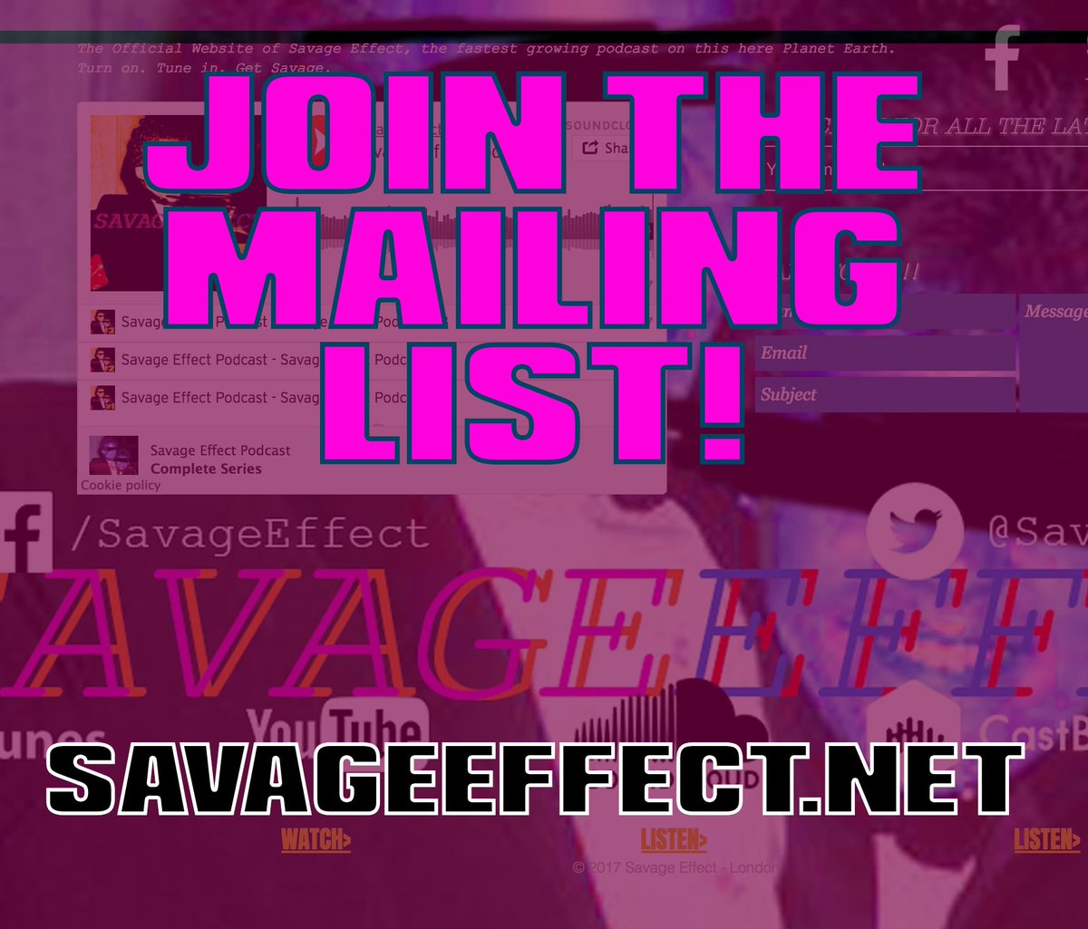 SavageFXPodcast's tweet photo. Subscribe to Savage Effect and NEVER miss an episode https://t.co/3E7UyQJJwA #savageeffect #podcast #subscribe #boymeetsworld #nostalgia #loser #win https://t.co/2J3bQHRHbi