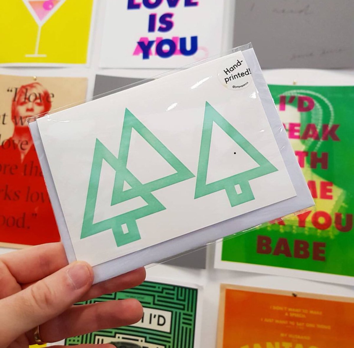 PopUpPrintShop's tweet image. Very excited to host @JotPaperCo at our #winterpopupprintshop at @LEAFPortlandSt. Get your hands on perfect Christmas cards this Saturday 18th November! #manchesterchristmas #manchesterprintfair