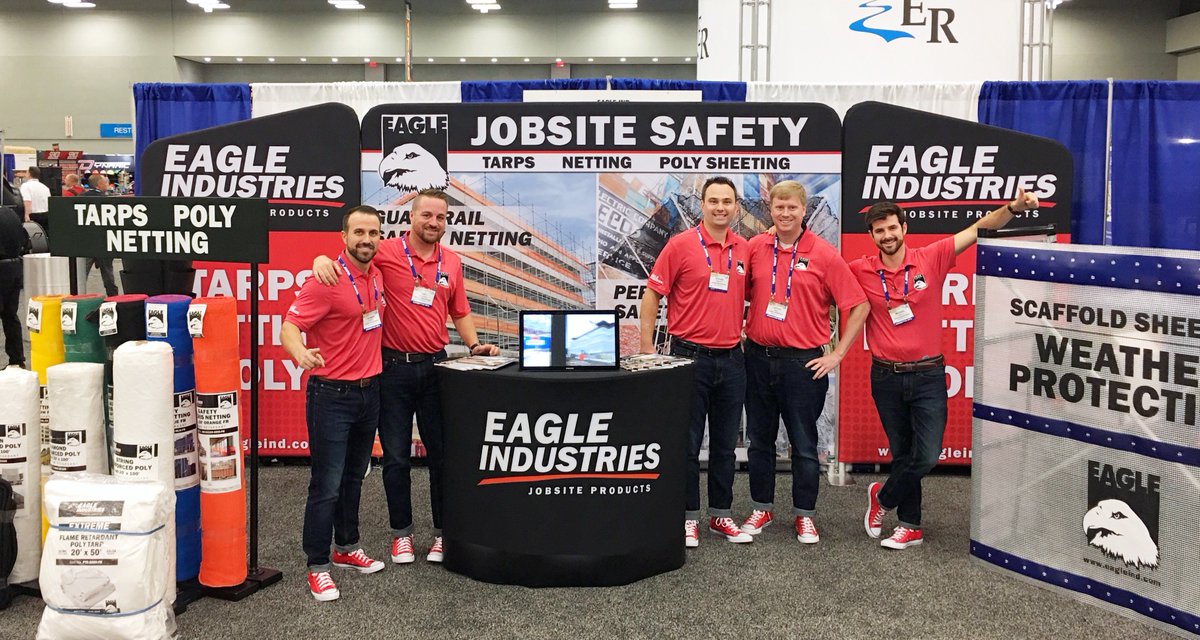 EagleIndNola's tweet photo. If you're at the @STAFDAHQ Show in Austin, Texas, be sure to stop by the Eagle Industries Booth # 1217 &amp; 1219 to learn about great Eagle Products!
You definitely won't miss these guys!
#EagleIndustries #JobsiteSupply #ContainmentProducts https://t.co/q8AbolGGWl