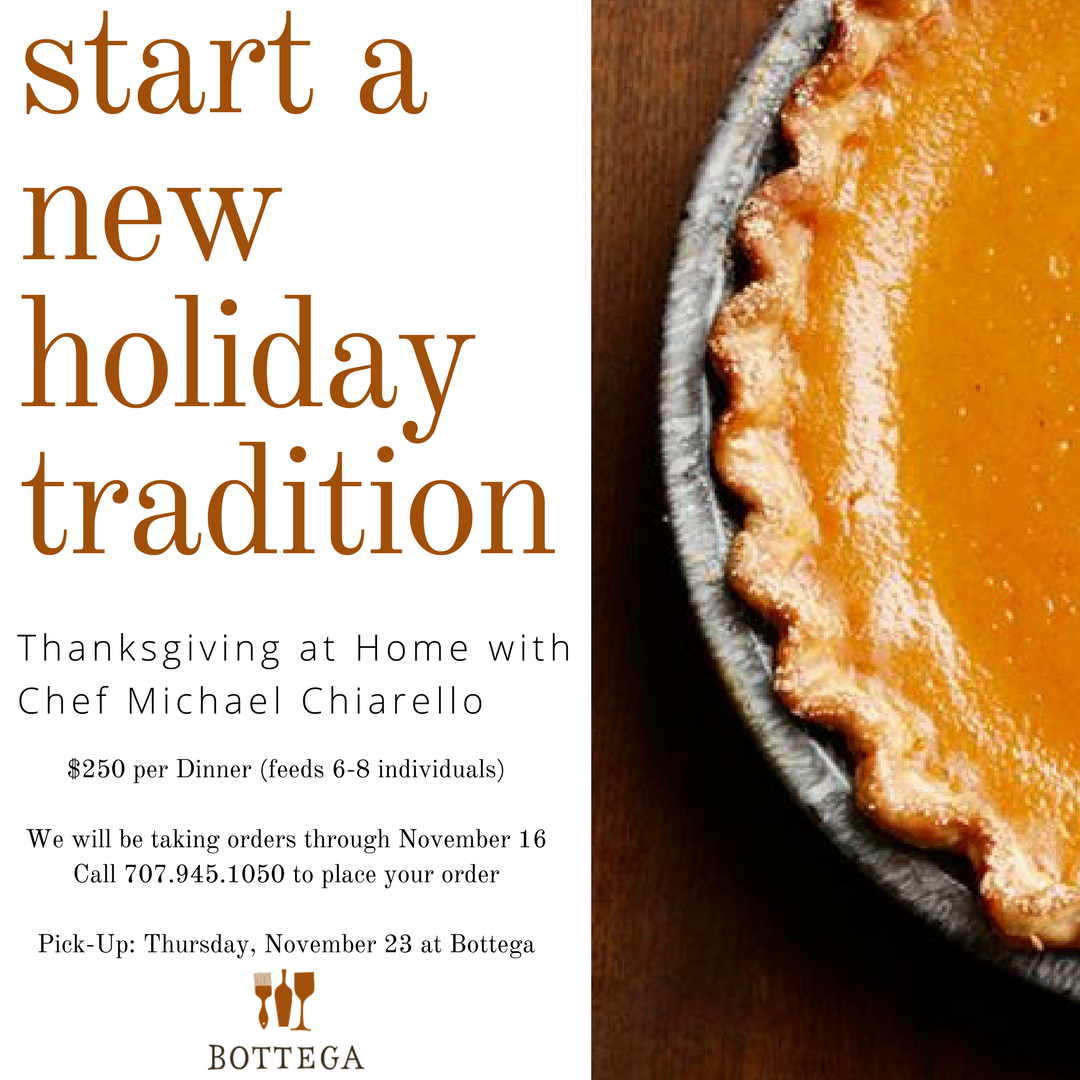 Only 3 more days remain to order your Chef Michael Chiarello Thanksgiving dinner! Call 707-945-1050 to order yours before time runs out! #Thanksgiving #MichaelChiarelloThanksgiving 
botteganapavalley.com/thanksgiving-h…