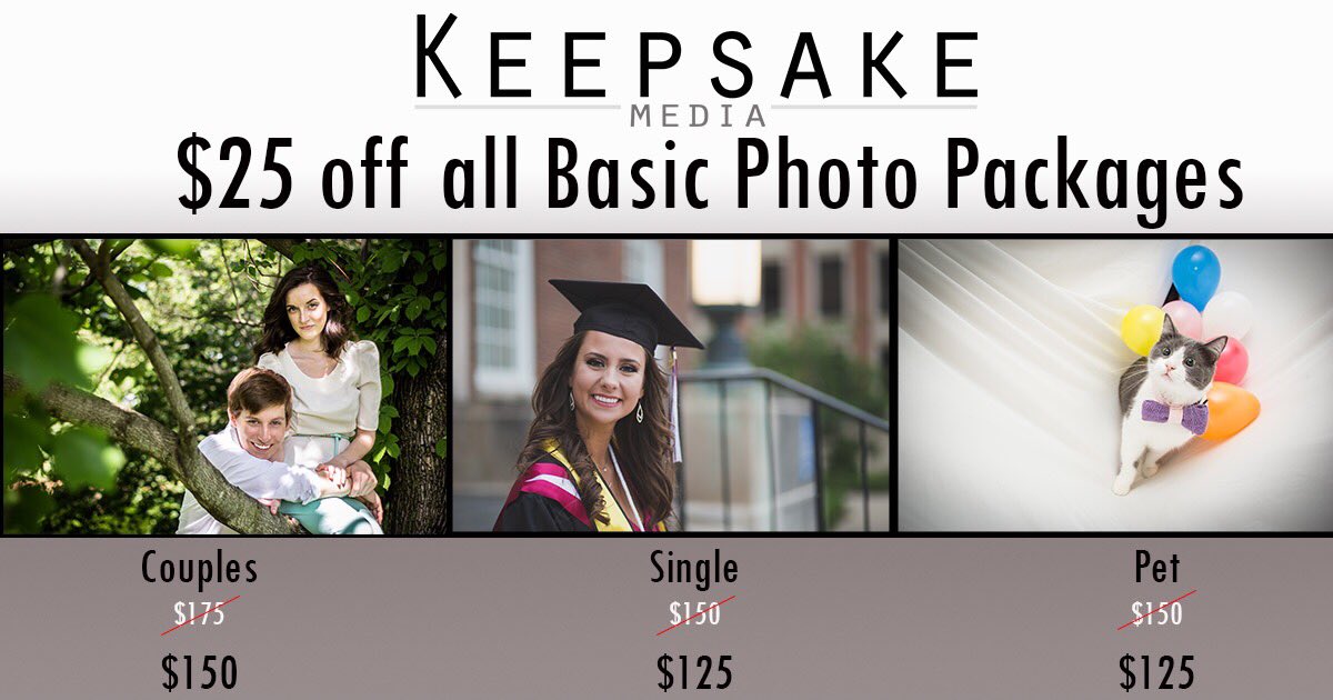keepsakeky's tweet photo. Special Offer through 11/13/17 - 11/20/17

We are giving everyone who schedules any basic package during our first week a $25 discount. 

Visit our website https://t.co/kDJvT9QAGB and schedules yours today! https://t.co/5VCeD7n6ah