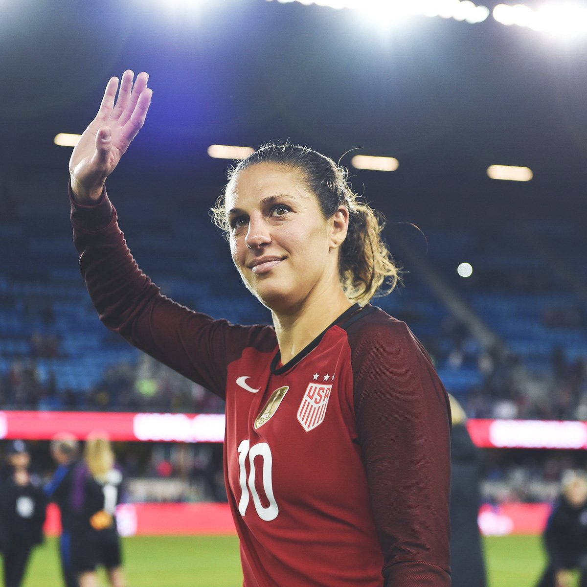 USWNT's tweet photo. 🔴 @alexmorgan13 with 7 goals in 2017
⚪️ @beckysauerbrunn plays 1,350 min
🔵 @CarliLloyd within 2 strikes of 💯

#USWNT headlines » https://t.co/7Fzxm3gfTd https://t.co/YGphxfW6dm