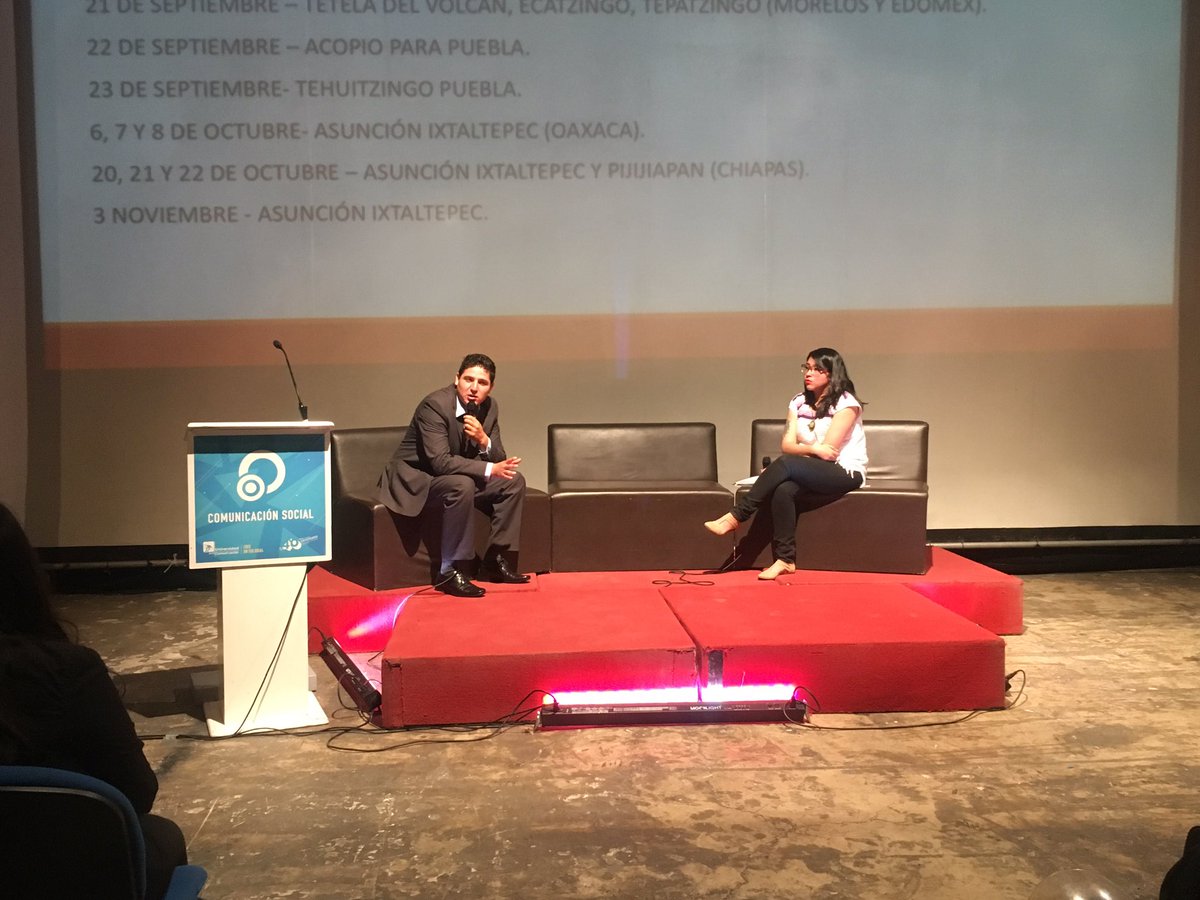 UneyCrea's tweet photo. Ya comenzó la conferencia: Brigadistas en zona de desastre.  
#SoyUC #CreeEnTusIdeas #ComunicaciónSocialUC #UneYCrea https://t.co/3hTeZrE1jt