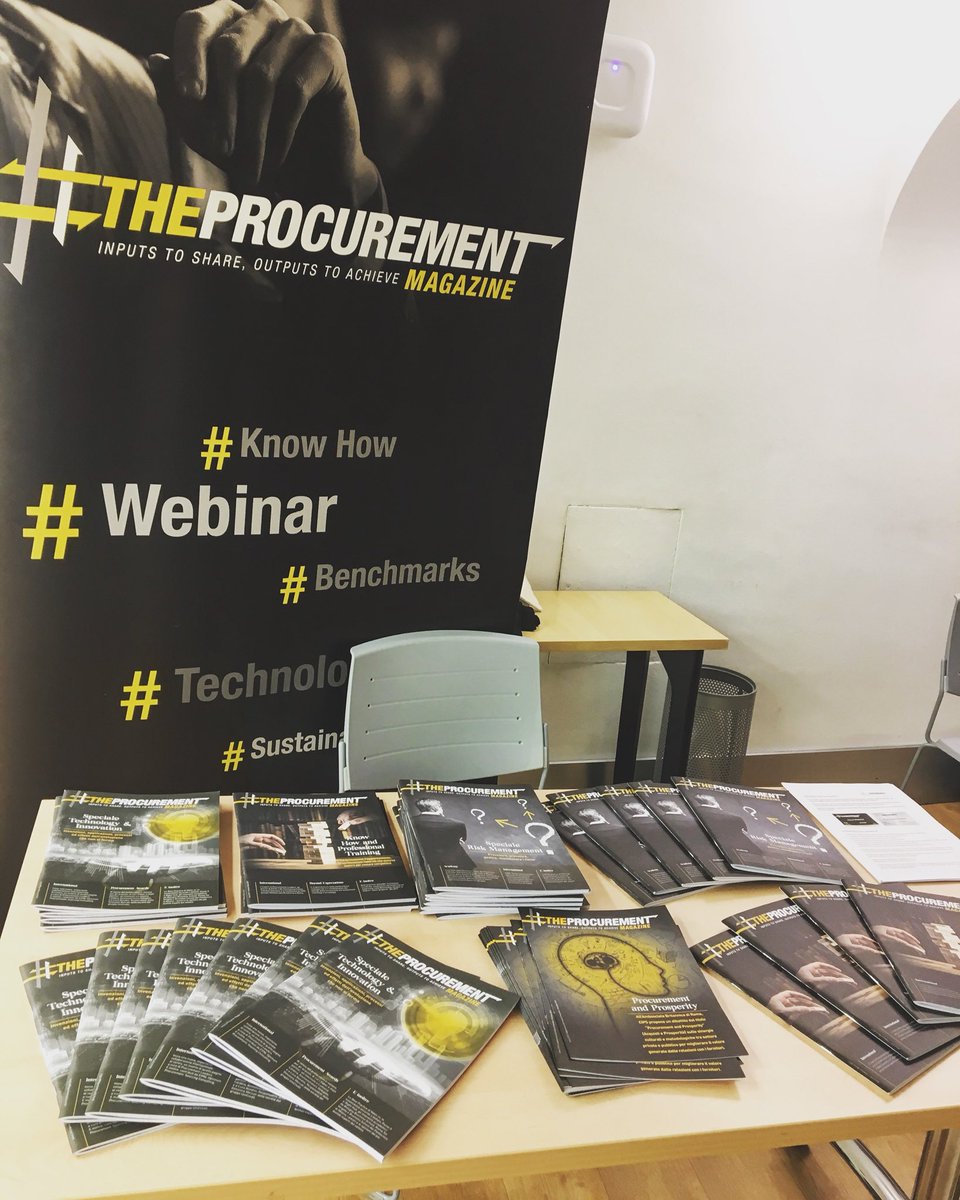 the_procurement's tweet photo. #TheProcurement media partner per l’evento “Alla ricerca di vantaggio competitivo: la digitalizzazione dell’ufficio acquisti” @SCItalia @CIPSevents @Assolombarda https://t.co/0x4XnfPZDf