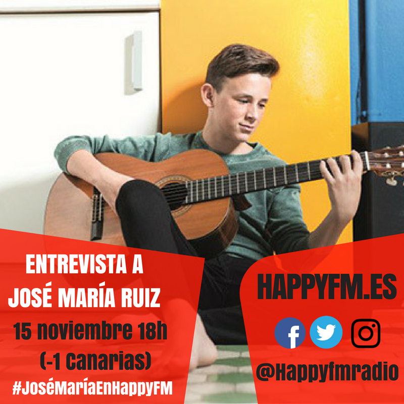 HAPPYFMRADIO's tweet photo. Lo acaban de anunciar @NachoMolinaFm y @LauraHdezFM!! El miércoles estará @jmruizofficial EN DIRECTO en el estudio de @HAPPYFMRADIO. Hazle tus preguntas con nota de voz en el 666838342 y en #JoséMaríaEnHappyFM https://t.co/s2NmXKafGf