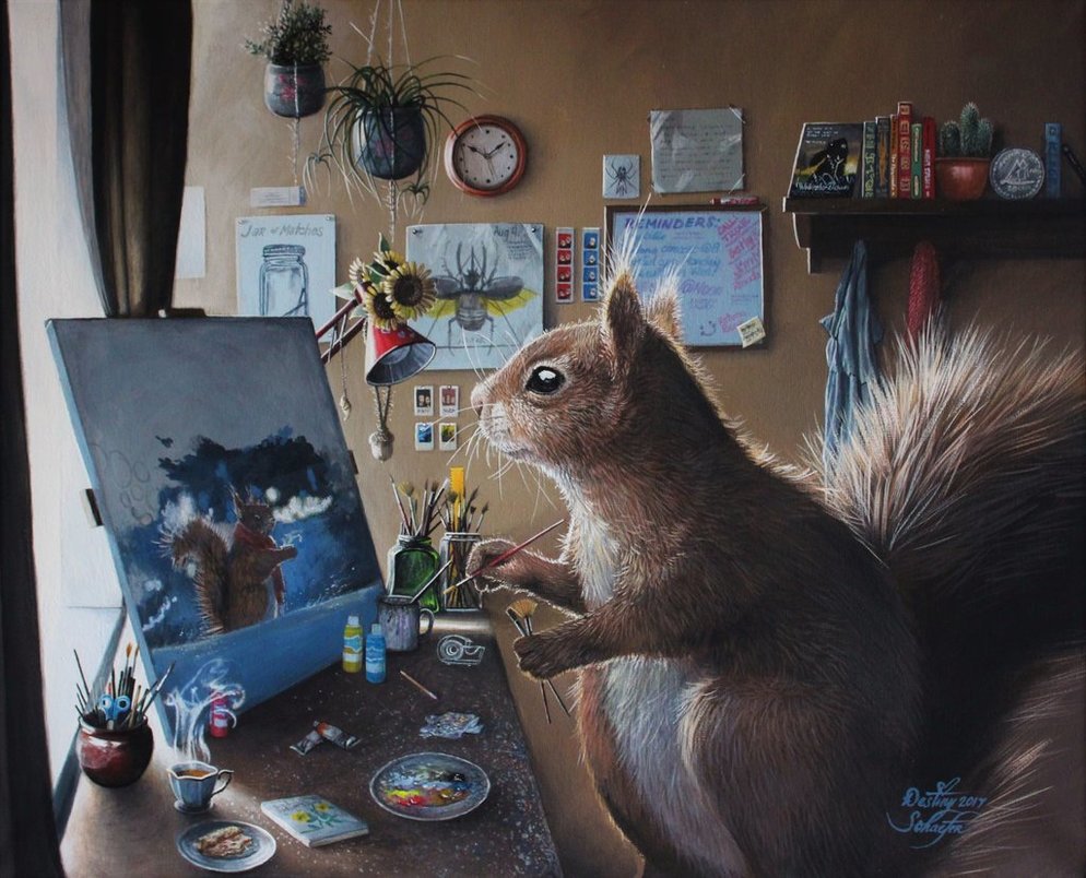 DeviantArt's tweet photo. 🎨🐿️. https://t.co/gnW3cJGsA3 https://t.co/TEhzKLkARt