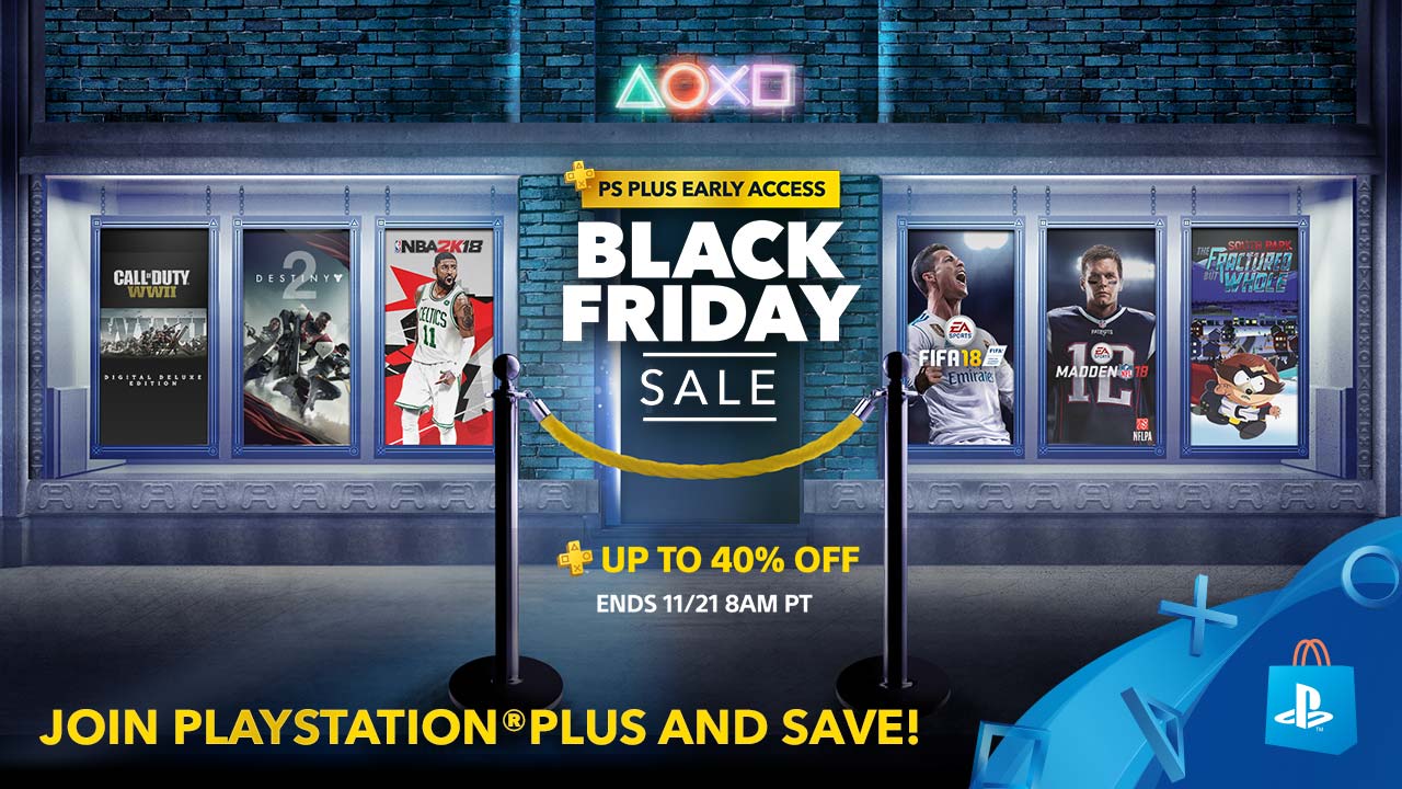 PlayStation on X: Black Friday starts THIS Friday for PS Plus