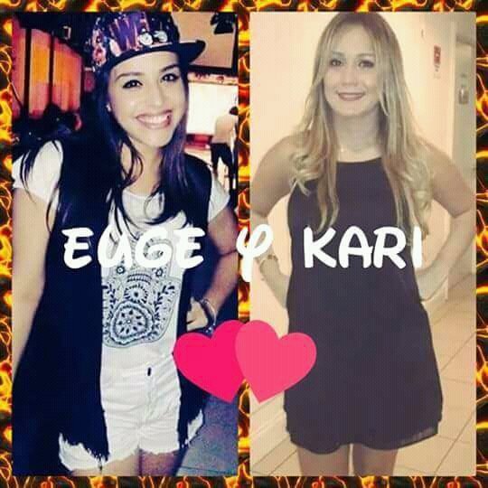 KARIEUGE_FANS's tweet photo. @kari_prince Queremos un duo Juntas ojala se de pronto 😍😍💗💗 https://t.co/vBuz5OOl3O