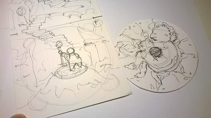 Kapeillustratio's tweet photo. The interior rough #sketch for #Triptonus' #Sprout #EP.
#rock #album #artwork #albumcover #albumdesign #design #concept #ArtistOnTwitter #art #illustration #psychedelic #stoner #kapeillustration. https://t.co/OqSYyMGsd8