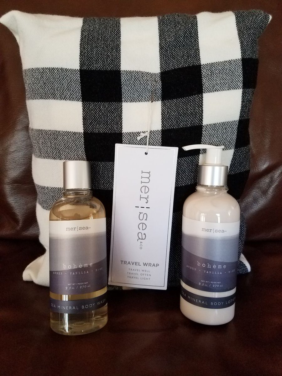 SpiritedYou's tweet photo. Taking our last entires from the #giveway sponsored by Mer-Sea &amp; Co. Prize is a cozy travel wrap &amp; Boheme Sea Minerals Body wash &amp; Body Lotion. 
#ClicktoEnter https://t.co/i8j0ZLmiPw Ends tonight  at 1159pmCST
 #Gifts #50for50 #EntertoWin #Phab #bath #giftset #contest https://t.co/hwhmidU9mP