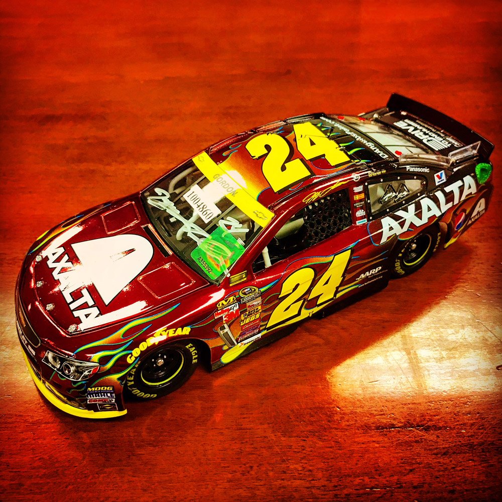 jeff gordon chrome illusion diecast