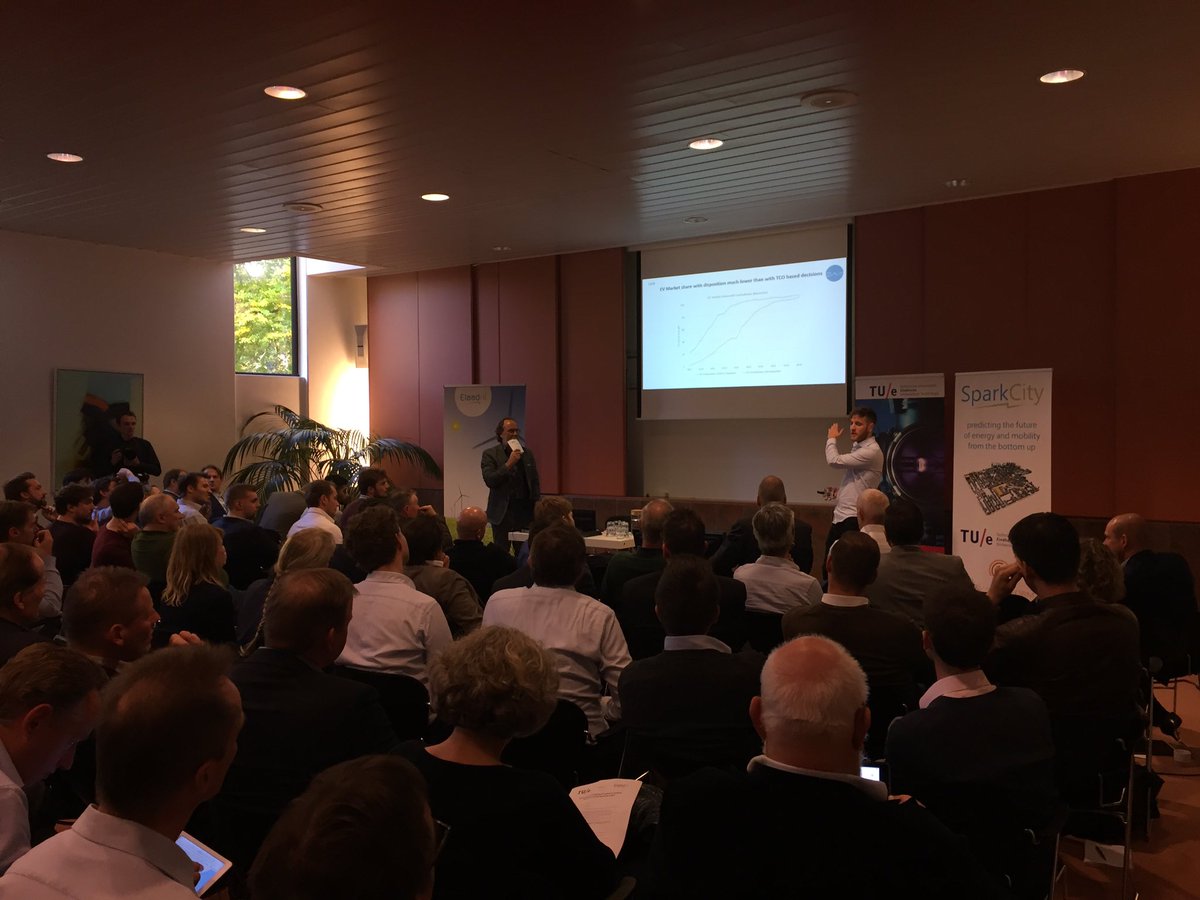 #SparkCity: we can speed up EV adoption by 10 years if we'll make sure charging is easy and there are many car models to choose from. Will OEMs and Utilities play their part to speed up the EV transition?#ElaadNL