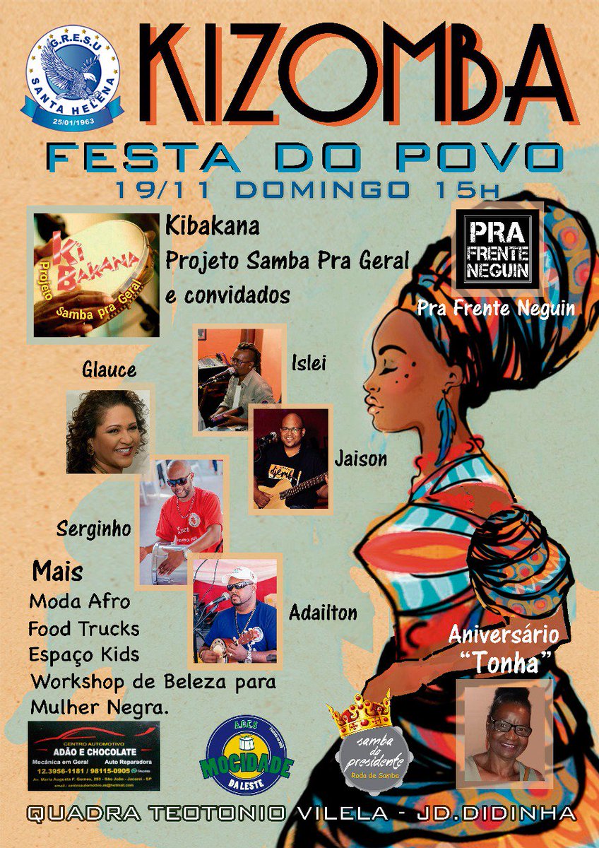 PraFrenteNeguin's tweet photo. Kizomba - Festa do Povo - Domingo Dia 19/11 , Jardim Didinha - Jacareí SP https://t.co/Ev1h6k11tN