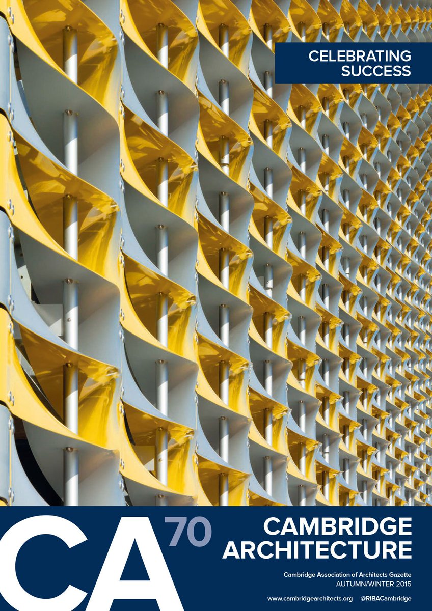 CamArchGazette's tweet photo. Watch out for #CA74 - the next edition of @RIBACambridge's Cambridge Architecture Gazette - coming soon to a post box near you! @RIBAEast @RIBA @CFCICambridge @arcsoc @arch_cambridge @camcitco @SouthCambs https://t.co/QWYorWiKv5