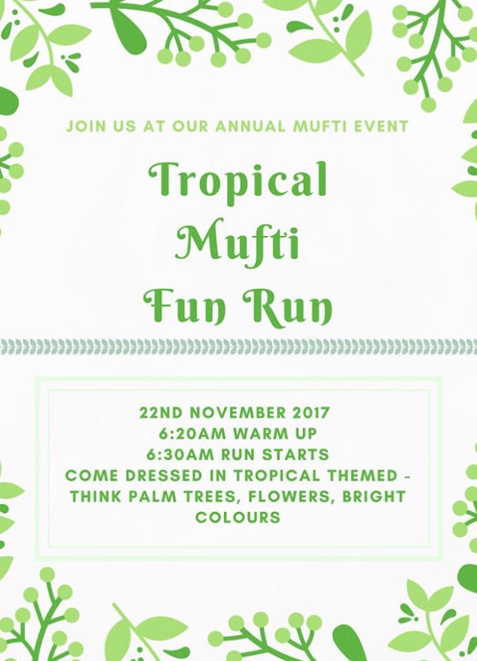 Here is a preview of the fun run posters that you will be seeing around school in the next week... We hope to see you all there! 🤗 #GisLearning