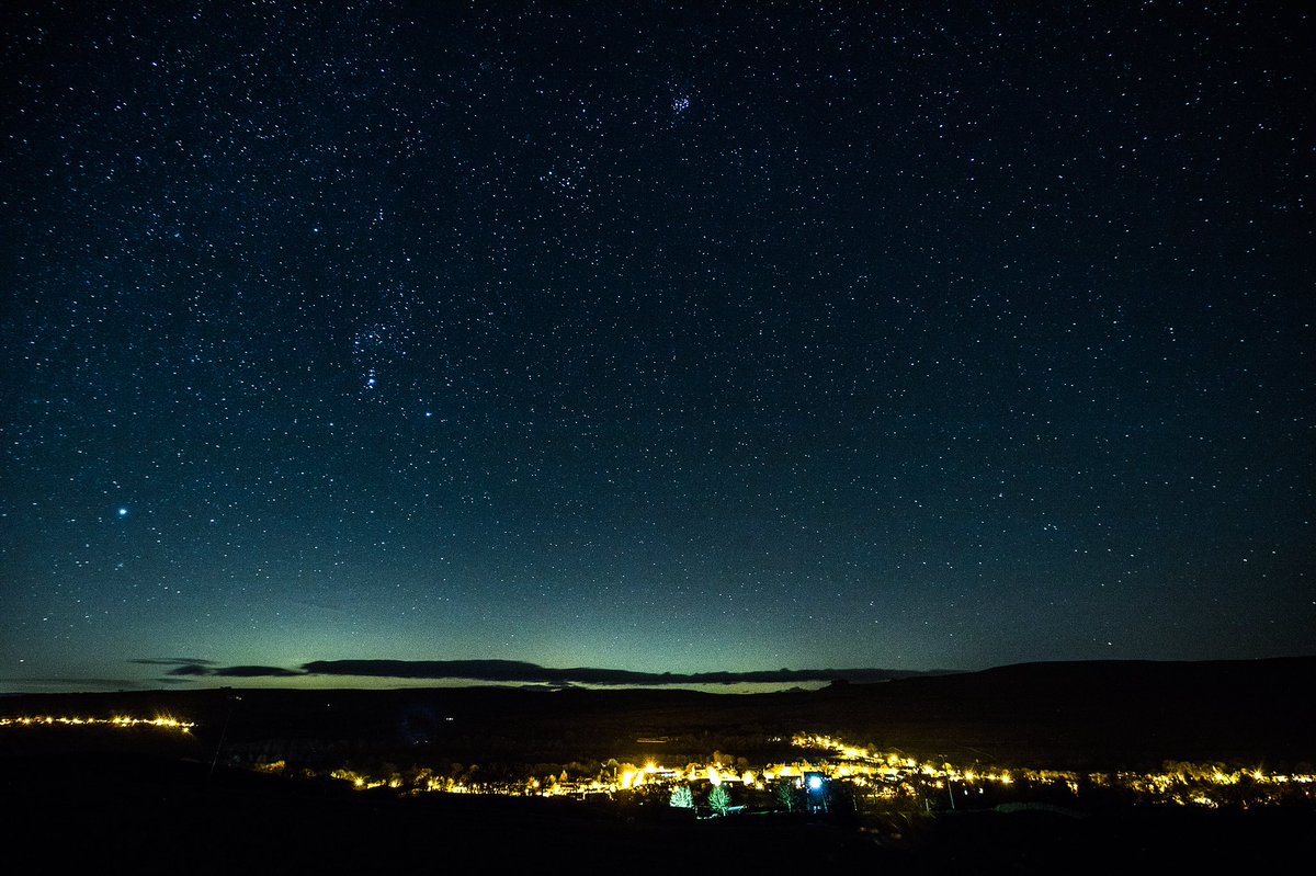 A (very) Silly-Hour starlight starbright vista across to Kirkcarrion with Sirius and a cosmic belt stealing the show:) <a href="/ThisisDurham/">This is Durham</a> <a href="/OurDoePark/">Doe Park CaravanSite</a> <a href="/StormHour/">#StormHour</a> <a href="/DurhamCouncil/">Durham County Council</a> @NorthPennAONB <a href="/VisitBritain/">VisitBritain 🇬🇧</a> <a href="/NorthLightAlert/">Northern Lights Now</a> PS It was a tad chilly last night :)