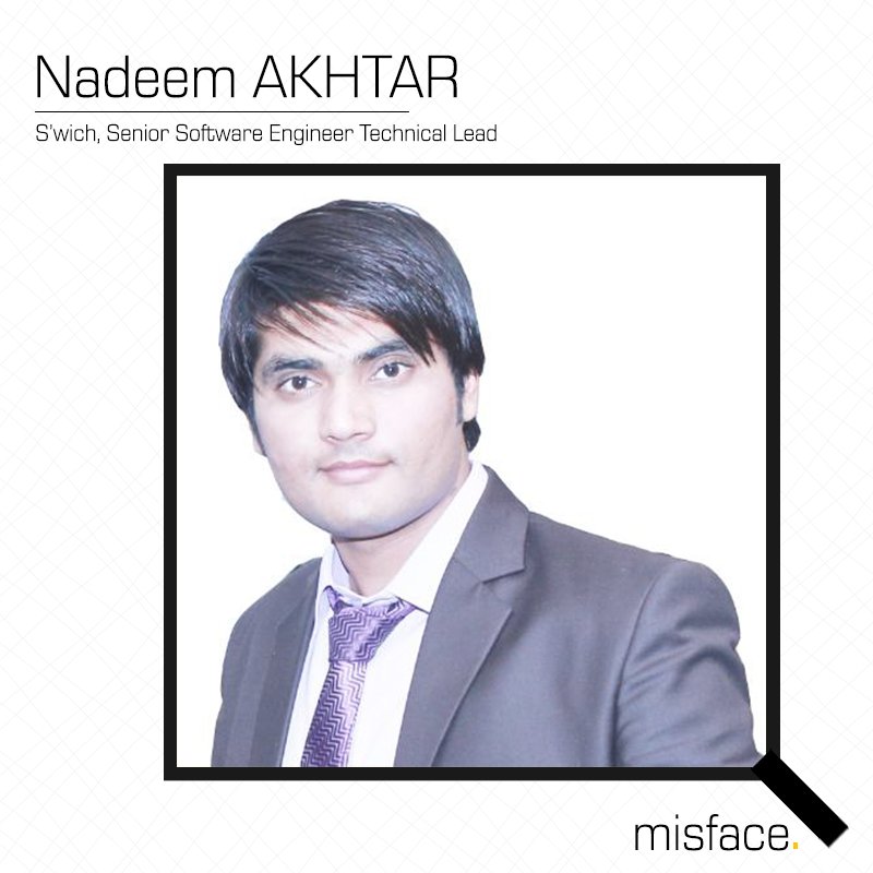 Meet our new mentor, Nadeem Akhtar! Senior Software Engineer Technical Lead of s'wich based in UAE. #mentor