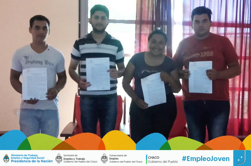 ‼️ Nuevas Oportunidades Laborales en #CASTELLI ‼️ Ellos y Ella, son los nuevos trabajadores de la Cooperativa de Agua potable de la localidad de Castelli #ElEstadoDeTuLado #EmpleoJoven