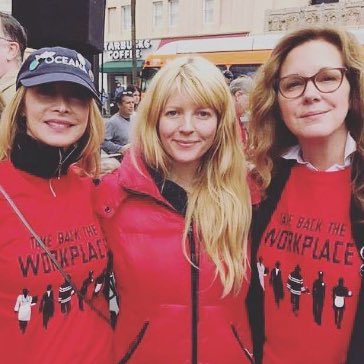 sharonlfans's tweet photo. Thank you to all who marched yesterday! ❤️ #TakeBacktheWorkPlace 📷: @melindahill ❤️🙌 https://t.co/yR7UMIcIPp