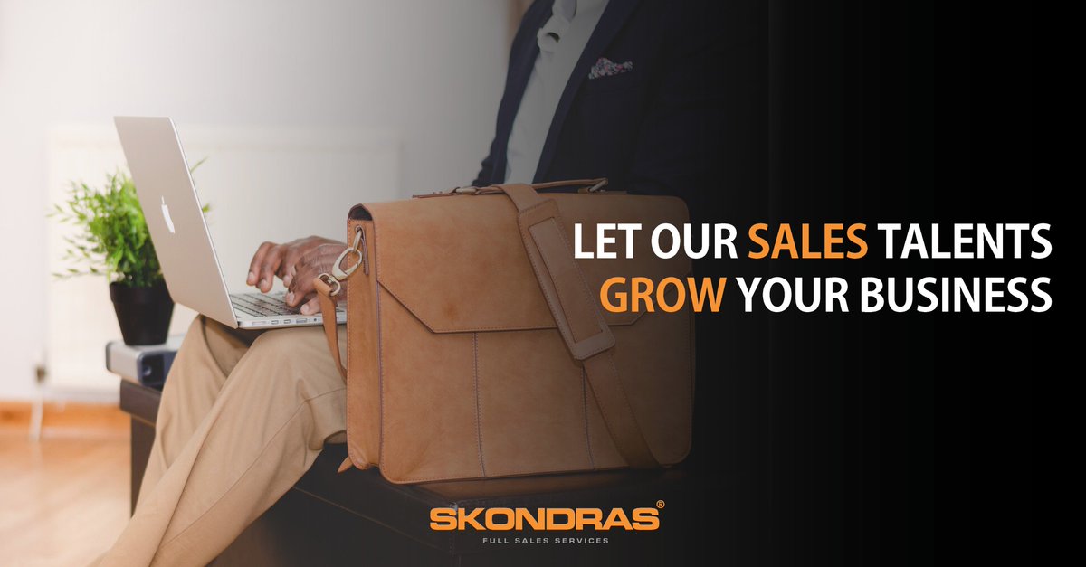 Our sales talents are ready to grow your business.
skondras.be/diensten/outso… 
#sales #teamskondras #skondras #business #growth #career #salespeople #hiringsalespeople