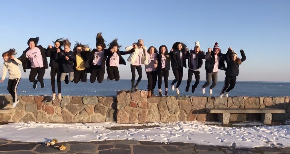 Jumping for joy the season has started #teamfirst #wayzataAA #letsgo